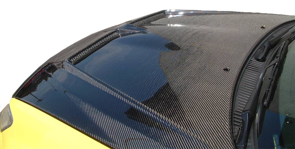 Invader Carbon Fiber Hood for 2000-2005 Lexus IS300 4dr