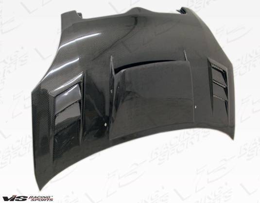 Cyber Carbon Fiber Hood for 2000-2002 Toyota Echo-JDM 4dr