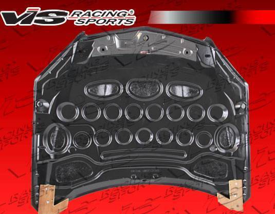 OEM Style Carbon Fiber Hood for 2008-2011 Mercedes C-Class-C63 4dr