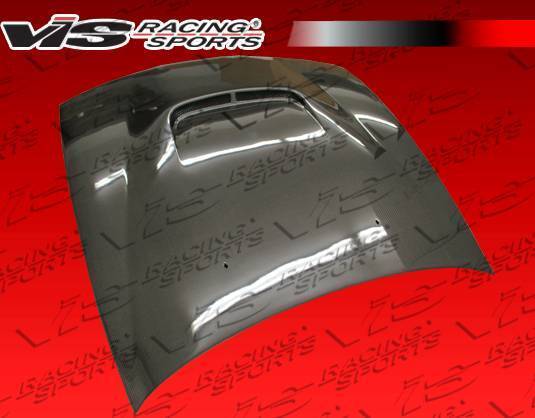 JS Carbon Fiber Hood for 1995-1996 Nissan 240SX 2dr
