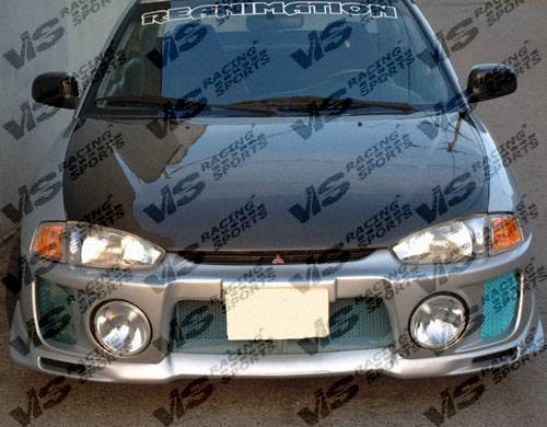 OEM Style Carbon Fiber Hood for 1997-2002 Mitsubishi Mirage 2dr