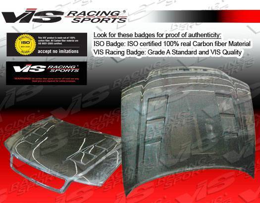 Terminator Carbon Fiber Hood for 1998-2002 AUDI S4 4dr