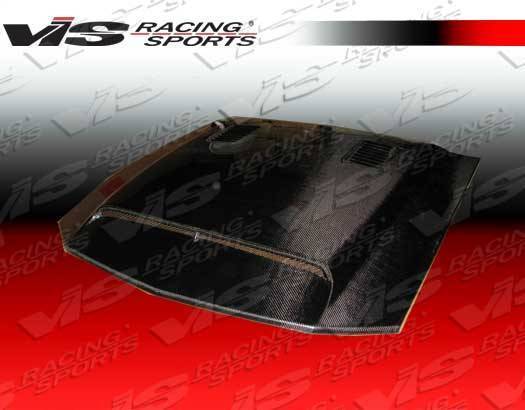 GT 500 Carbon Fiber Hood for 1999-2004 Ford Mustang 2dr