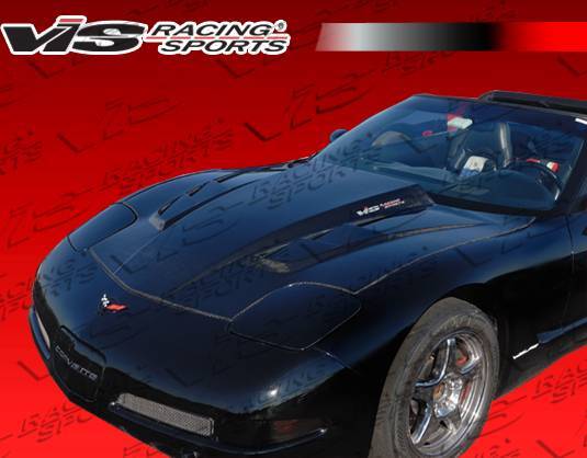 SCV Carbon Fiber Hood for 1997-2004 Chevrolet Corvette 2dr