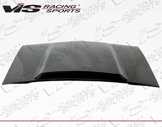 Cowl Induction Carbon Fiber Hood for 1987-1993 Ford Mustang 2dr