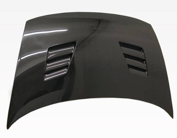 Techno R Carbon Fiber Hood for 2006-2011 Honda Civic 2dr
