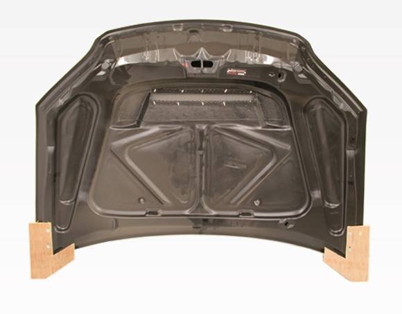 Invader Carbon Fiber Hood for 2004-2005 Honda Civic 2dr/4dr