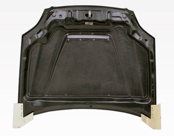 Invader Carbon Fiber Hood for 1999-2000 Honda Civic 2dr/4dr