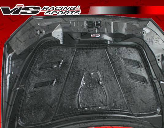 Terminator Carbon Fiber Hood for 2008-2016 Mitsubishi Lancer 4dr