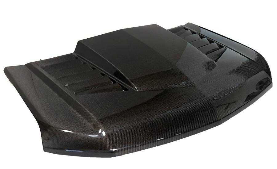 TMS Carbon Fiber Hood for 2019-2020 Chevrolet Silverado 4dr