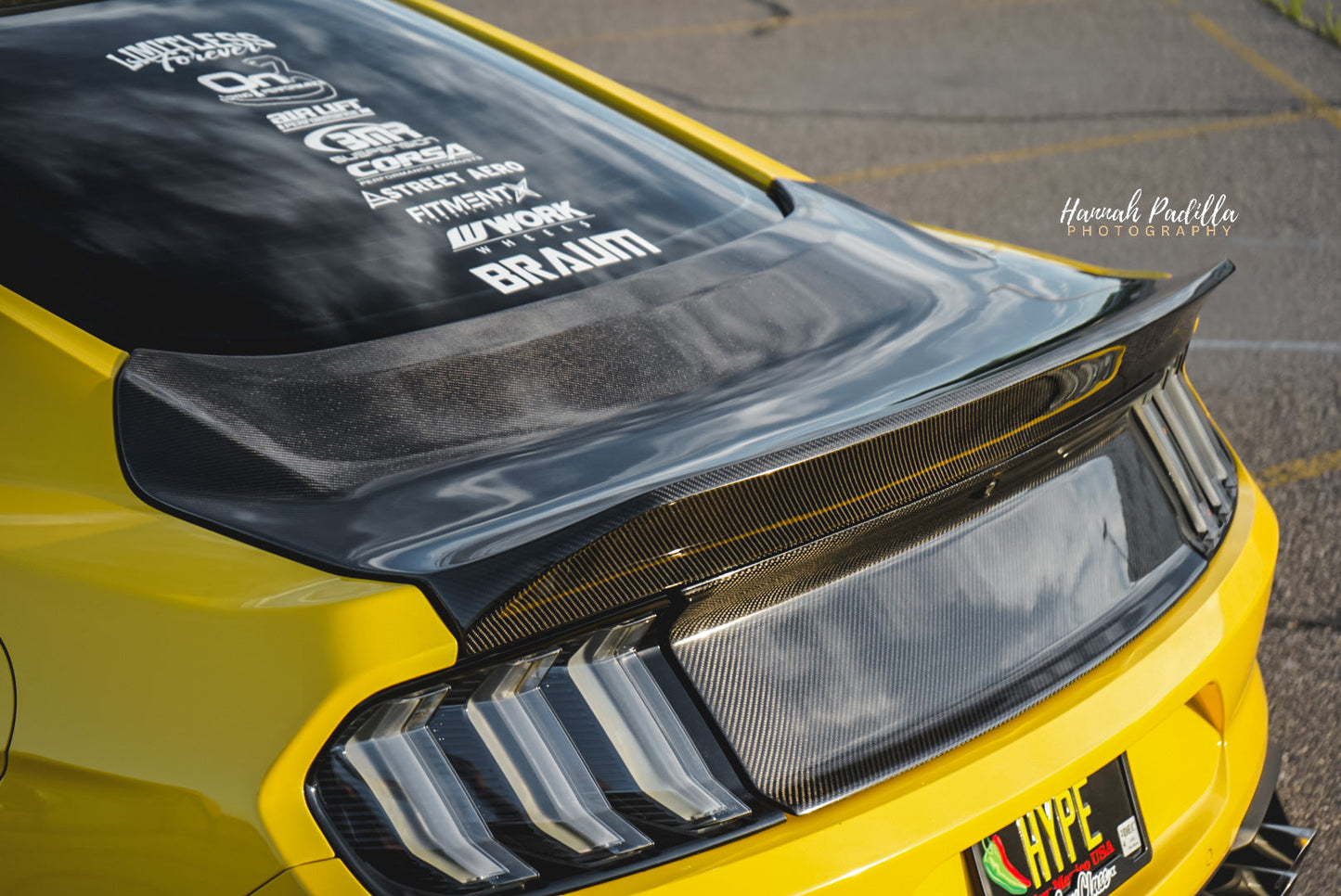 Demon Carbon Fiber Trunk for 2015-2022 Ford Mustang 2dr