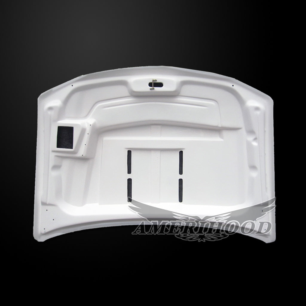 Chevrolet Silverado 2500HD 2003-2004 Type-E Style Functional Ram Air Hood