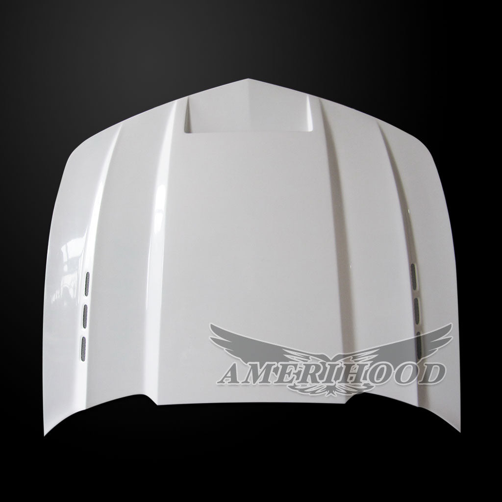 Chevrolet Camaro 2014-2015 V6 0nly SMS Style Functional Ram Air Hood