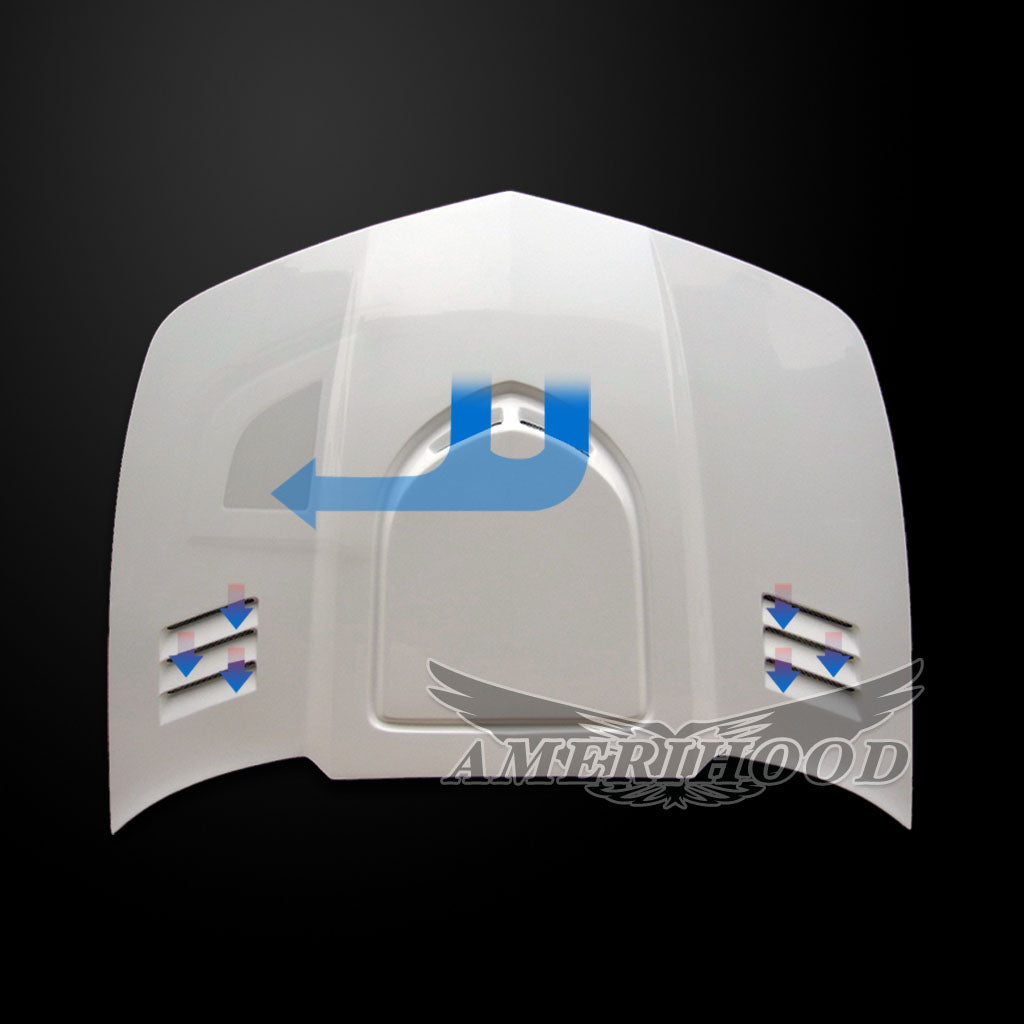 Chevrolet Camaro 2010-2013 Type-TR Style Functional Ram Air Hood