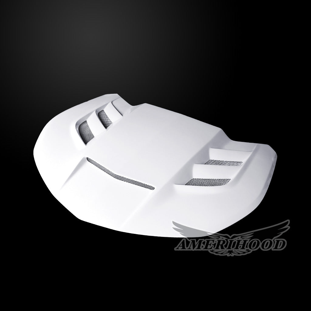 Chevrolet Camaro VIP Style Functional Heat Extractor Hood 2019-2021 models will fit however body lines of the hood may not line up 100% to the new bumper