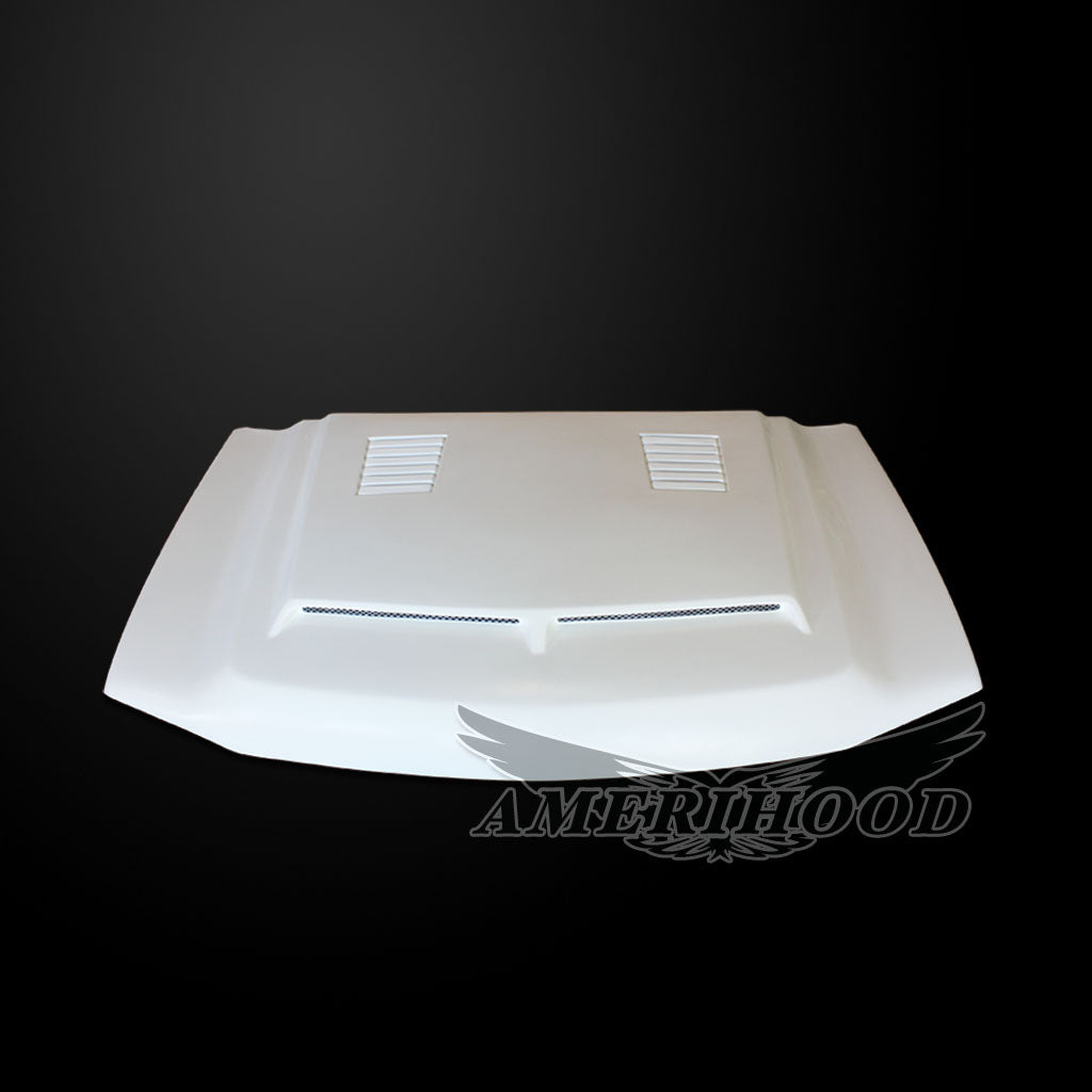 Chevrolet Silverado 1500HD 2005-2007 Type-E Style Functional Ram Air Hood