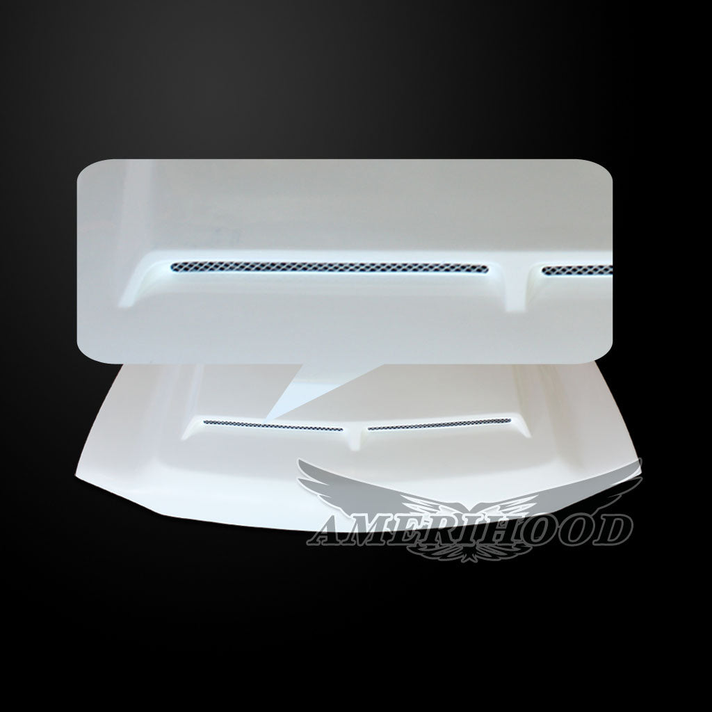Chevrolet Silverado 1500HD 2005-2007 Type-E Style Functional Ram Air Hood