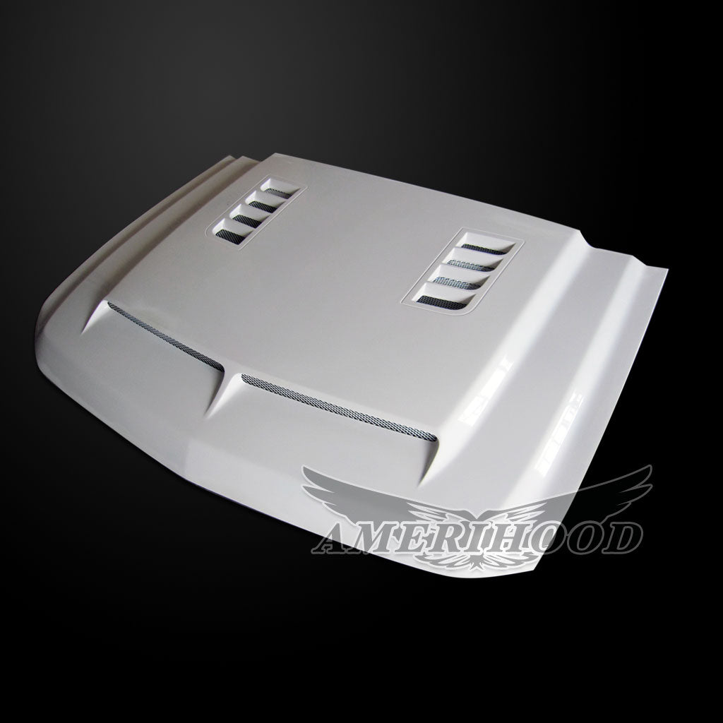 Chevrolet Silverado 1500 2007-2013 Type-E Style Functional Ram Air Hood