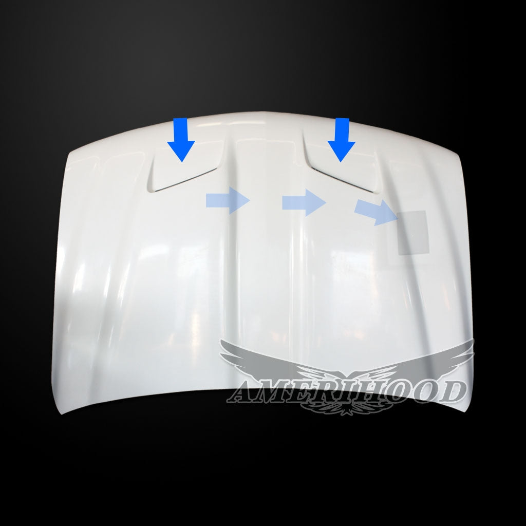 Chevrolet Tahoe 2000-2006 Type-S Style Functional Ram Air Hood