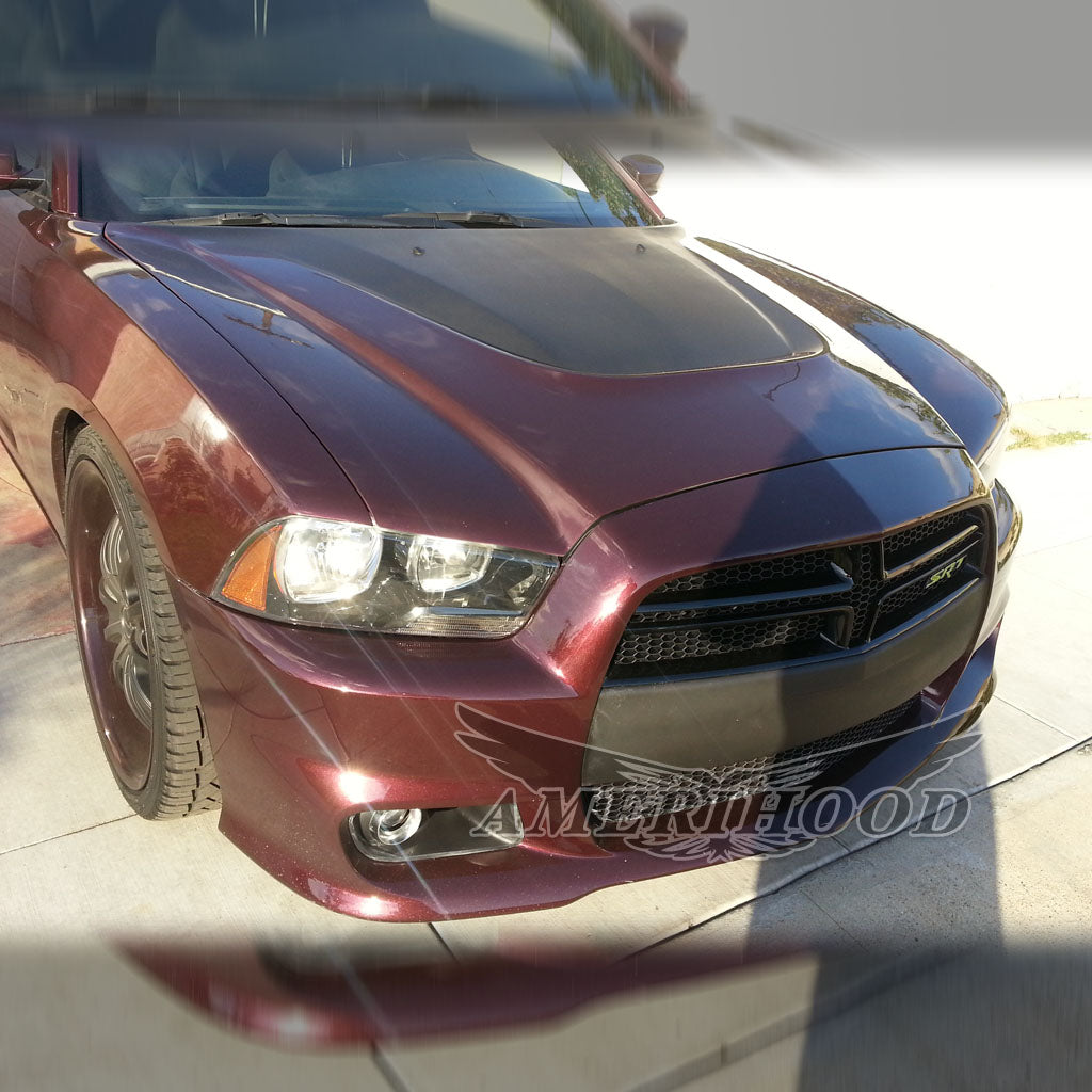 Dodge Charger 2011-2014 Type-SRT8 Style Functional Heat Extractor Cooling Hood