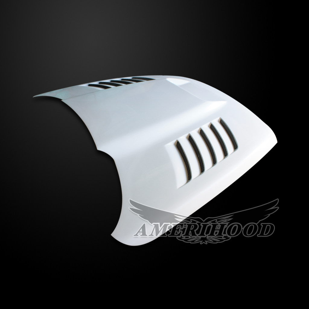 Dodge Ram 3500 2003-2009 Type-SSK Style Functional Heat Extractor Vented Hood