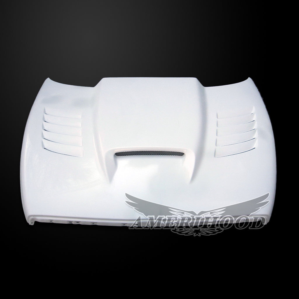 Dodge Ram 3500 1994-2002 SSK Style Functional Heat Extraction Ram Air Hood