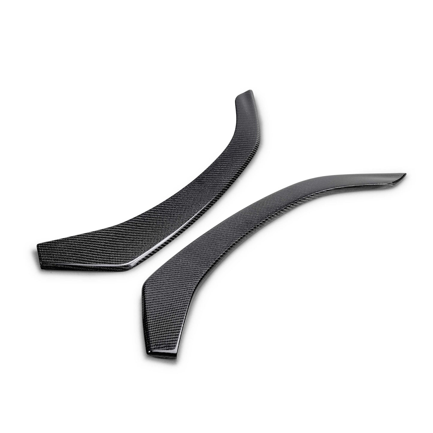 Carbon fiber rear door trim for 2022-UP Subaru WRX