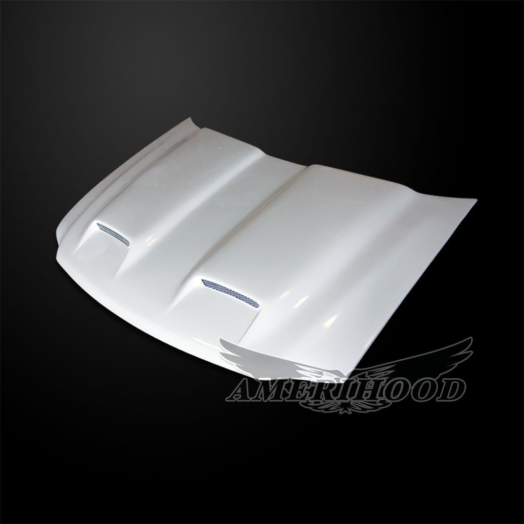 Ford F-250 1997-1999 Light Duty Type-S Style Functional Ram Air Hood