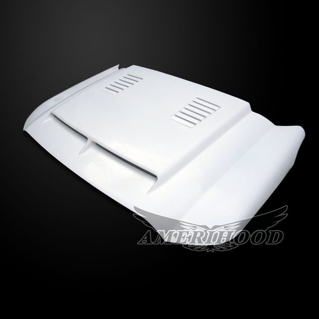Ford F-250 2011-2016 Type-E Style Functional Heat Extraction Ram Air Hood