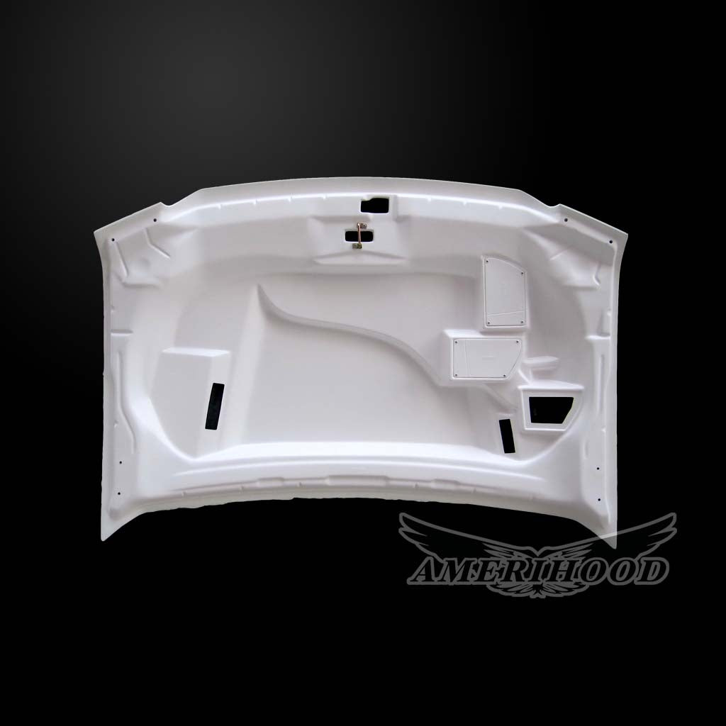 Ford F-450 1999-2003 Super Duty 6.0L Diesel SSK Style Functional Heat Extraction Ram Air Hood