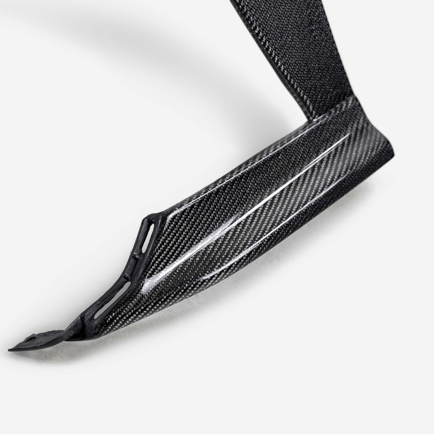 Carbon fiber front bumper trim for 2022-UP Subaru WRX