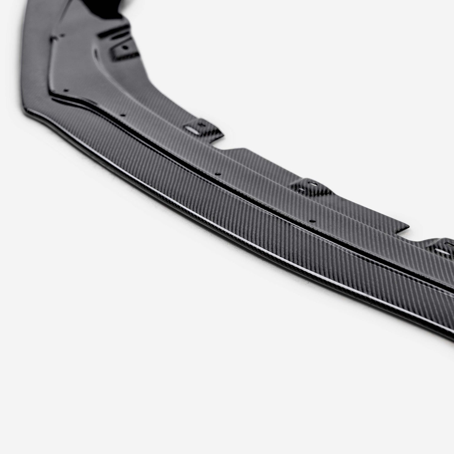 MB-style carbon fiber front lip for 2022-up Subaru BRZ