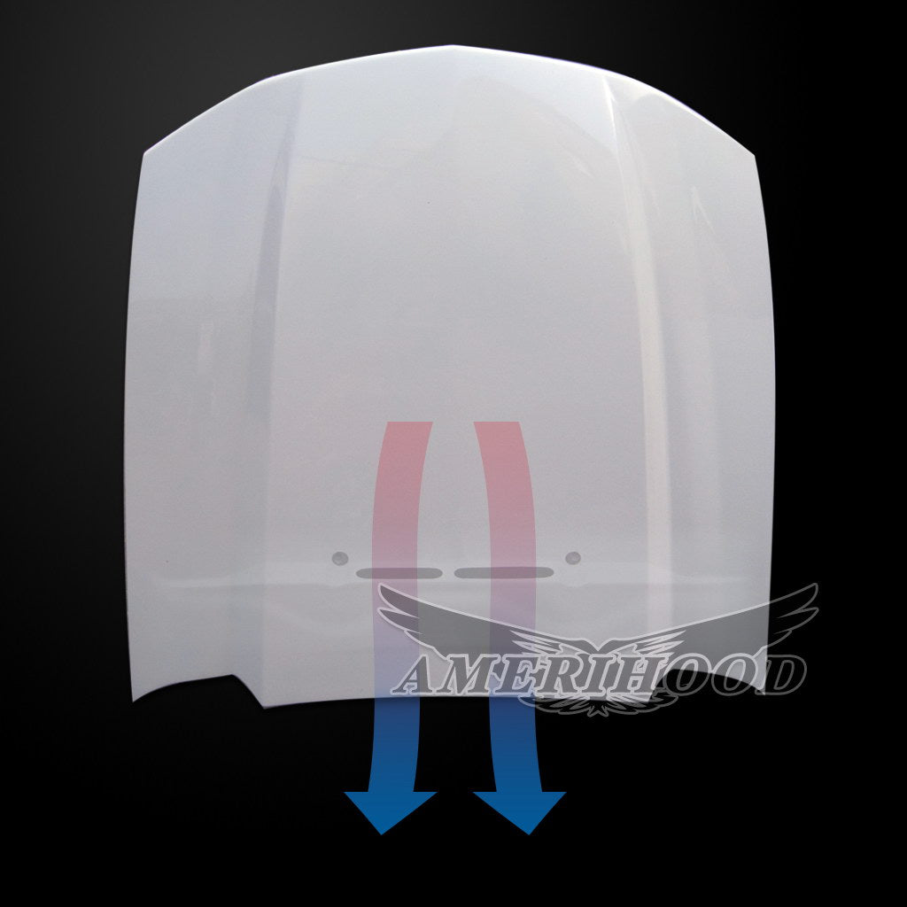 Ford Mustang Shelby GT500 2007-2009 3-Inch CWL Style Functional Heat Extraction Hood