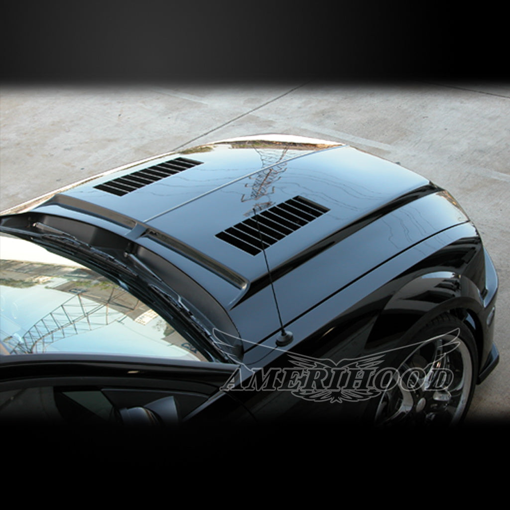 Ford Mustang 2005-2009 Type-E Style Functional Heat Extraction Ram Air Hood