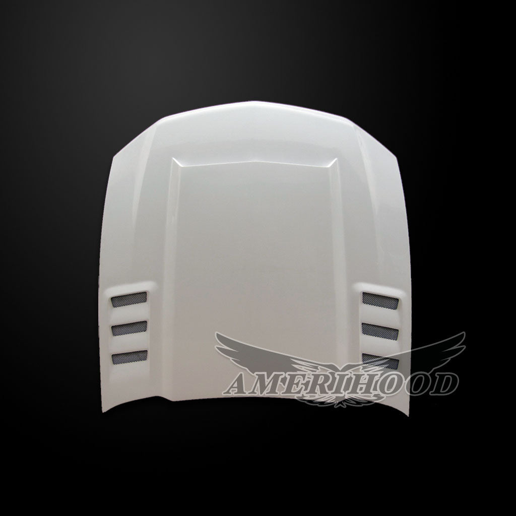 Ford Mustang 2010-2012 Type-ROU Style Functional Heat Extraction Ram Air Hood