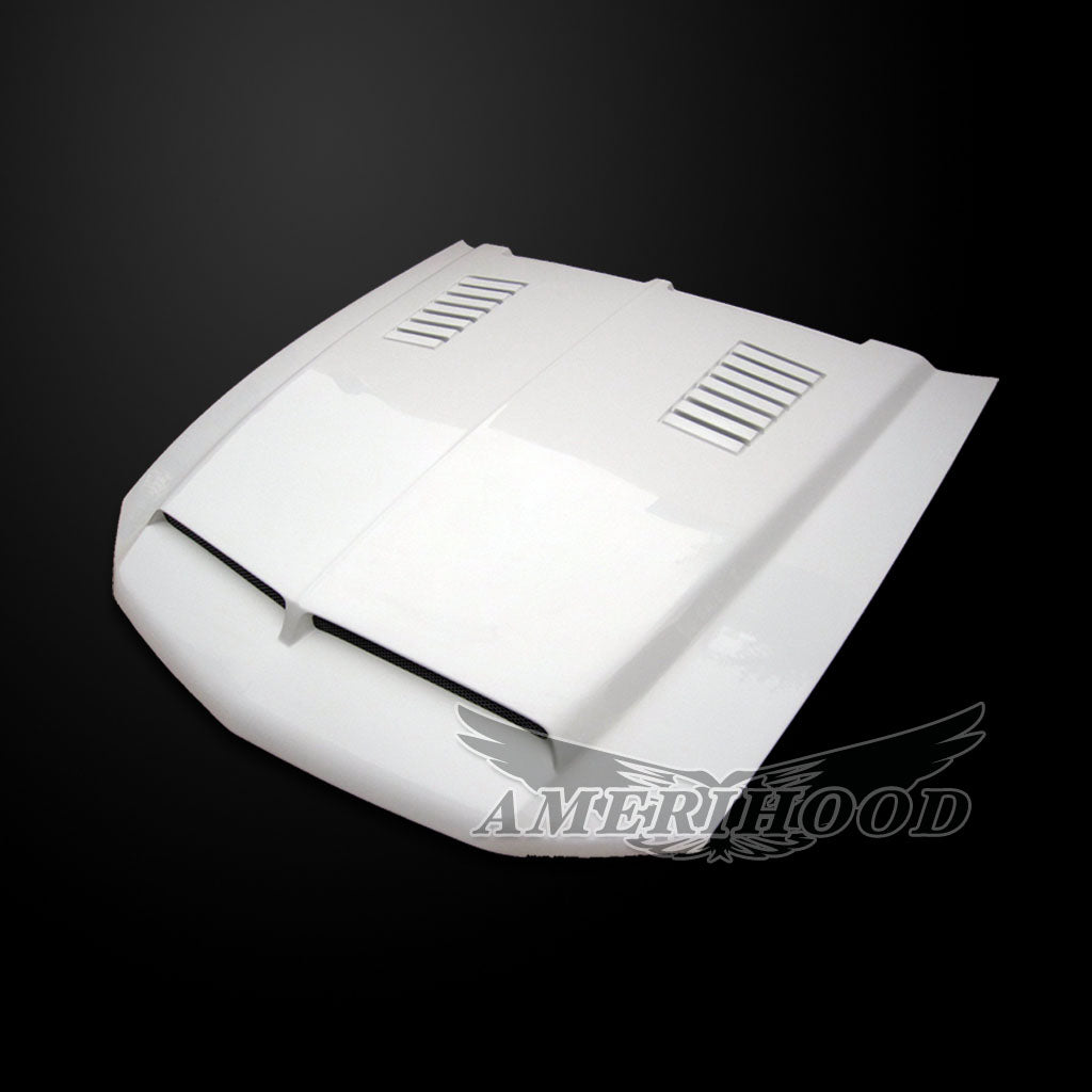 Ford Mustang 2010-2012 Type-E Style Functional Heat Extraction Ram Air Hood