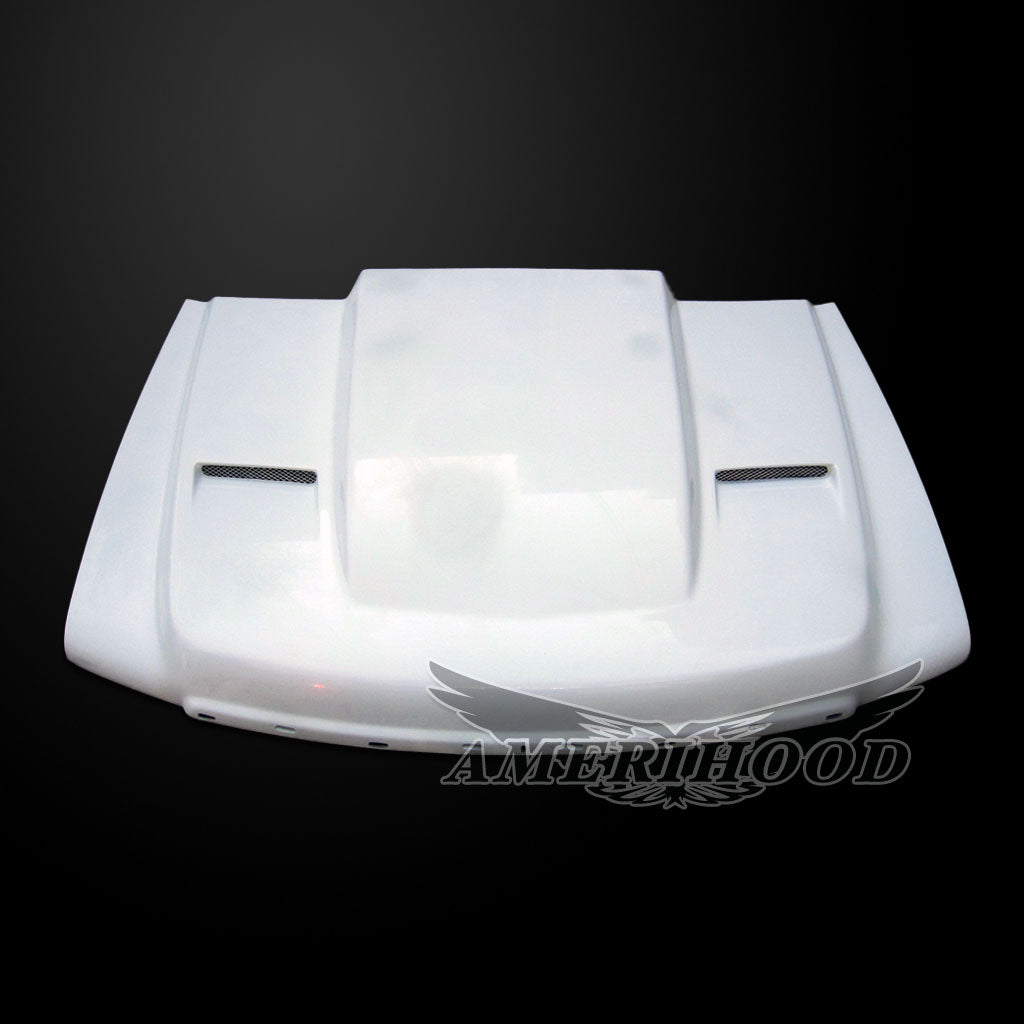 GMC Sierra 2500HD 2007-2010 Cowl Type-1 Style Functional Ram Air Hood