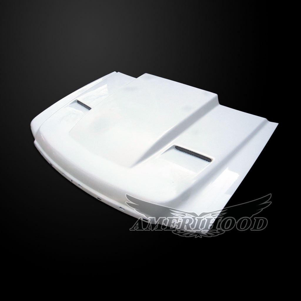 GMC Sierra 3500HD 2007-2010 Cowl Type-1 Style Functional Ram Air Hood