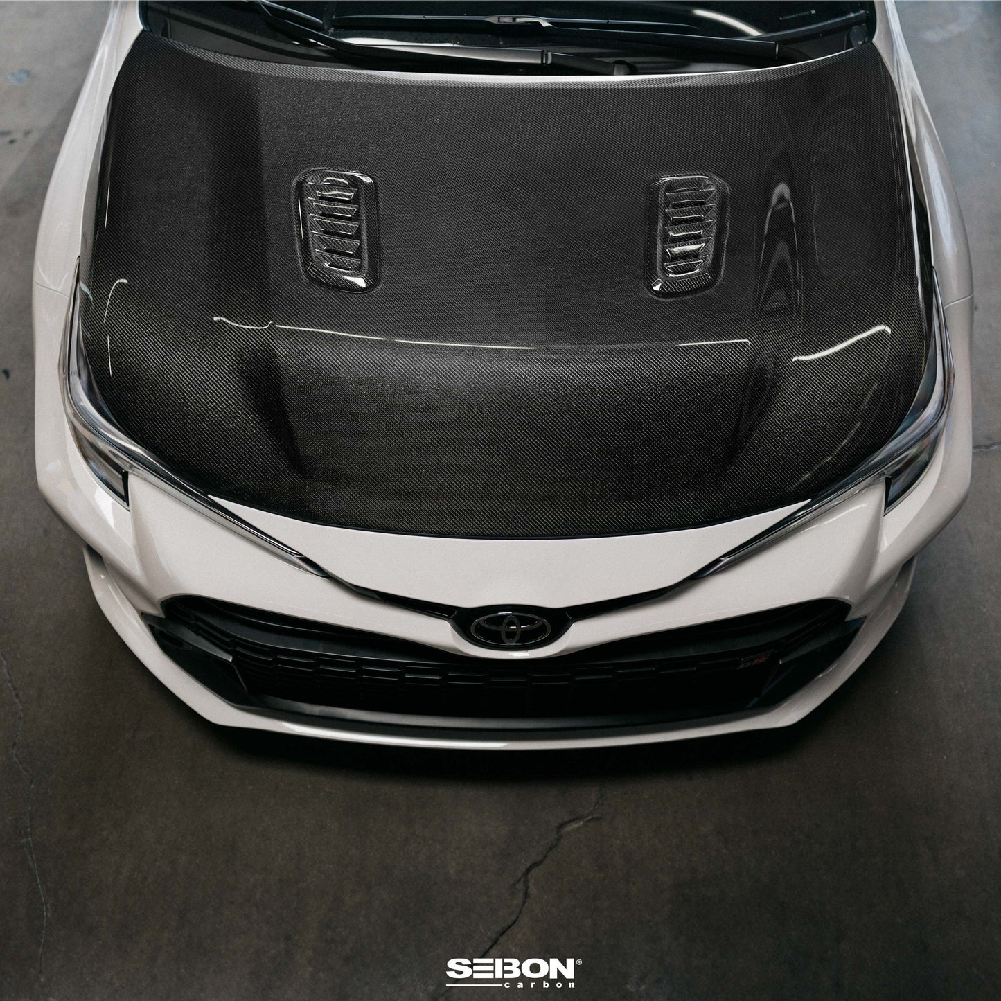 OE-Style Carbon Fiber Hood For 2023-UP Toyota GR Corolla