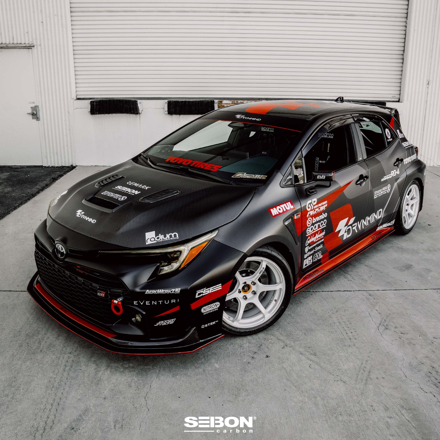 VS-Style Carbon Fiber Hood For 2023-UP Toyota GR Corolla