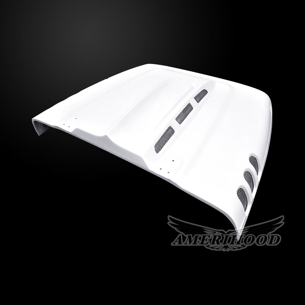 Jeep Wrangler TJ Type AGG Style Functional Heat Extraction Hood