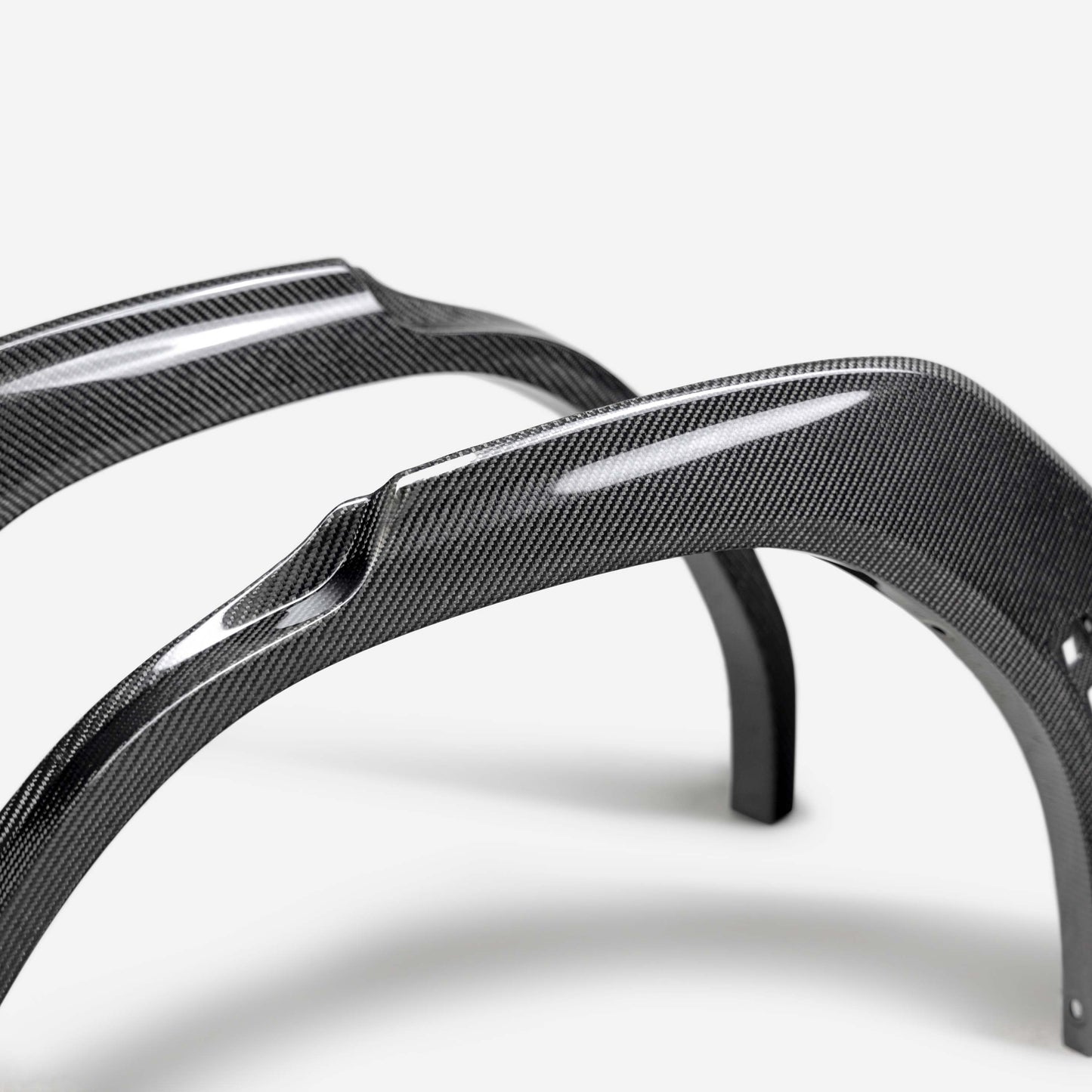 Carbon fiber rear fender trim for 2022-UP Subaru WRX