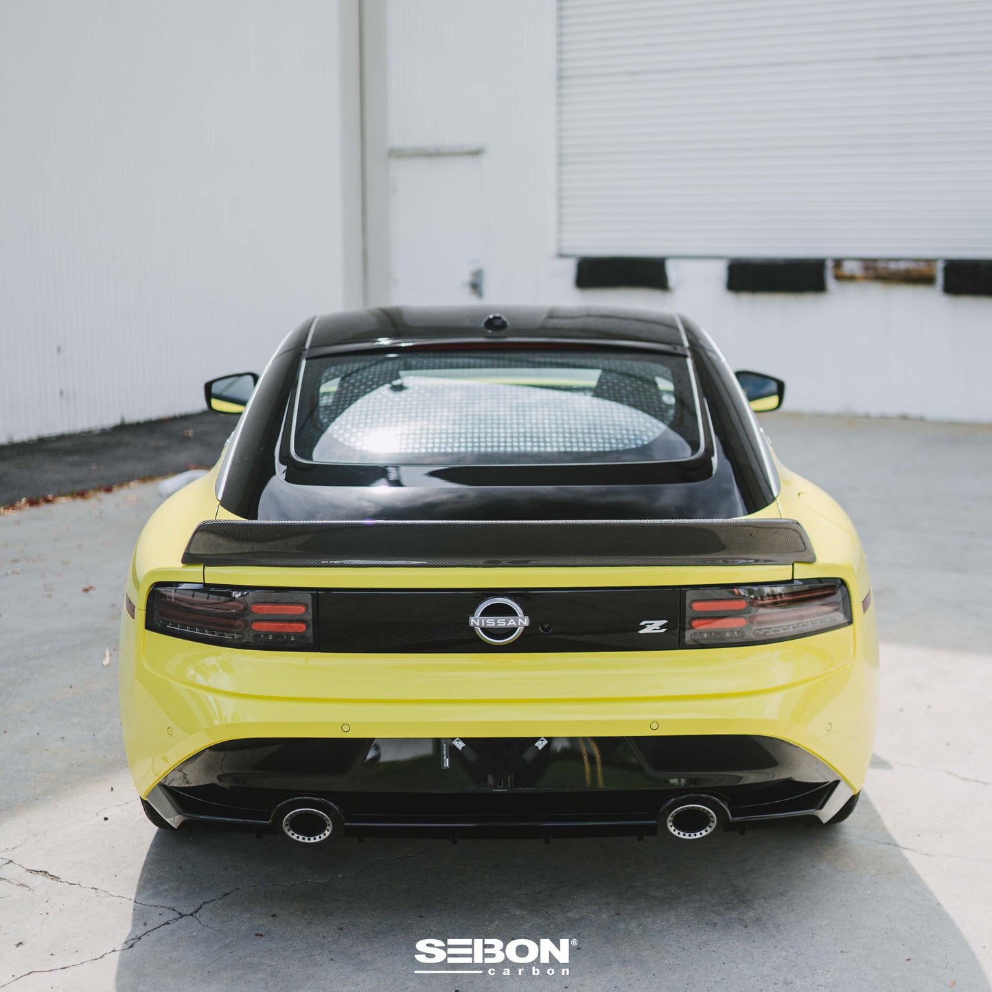 DA-style carbon fiber rear spoiler for 2023-UP Nissan Z