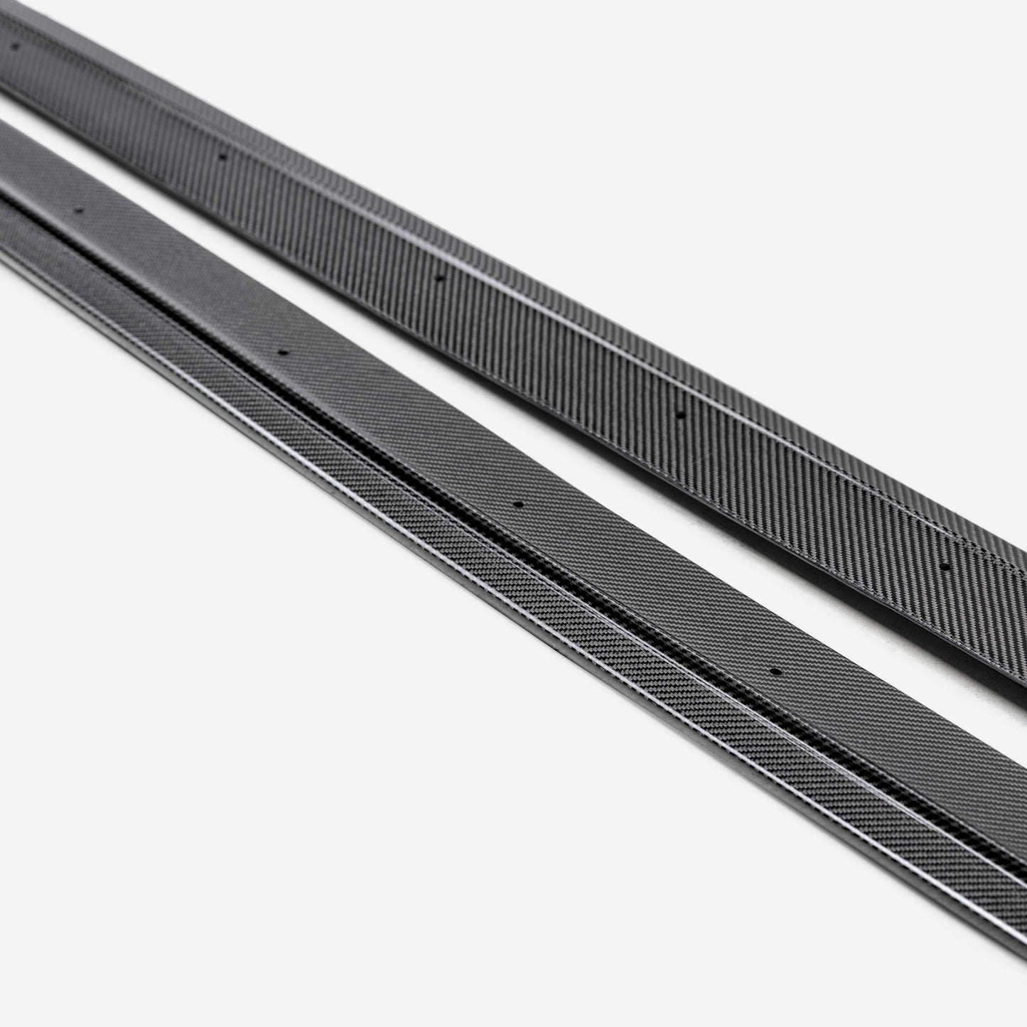 MB-style carbon fiber side skirts for 2022-UP Subaru WRX