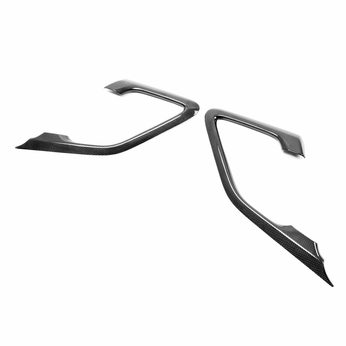 2009-2014 NISSAN GTR R35 Carbon Fiber INTERIOR DOOR TRIM SET (12 PCS) PIECES INCLUDE: DOOR HANDLE COVER (2), WINDOW SWITCH PANEL COVER (6), DOOR LEVER SURROUND (4)