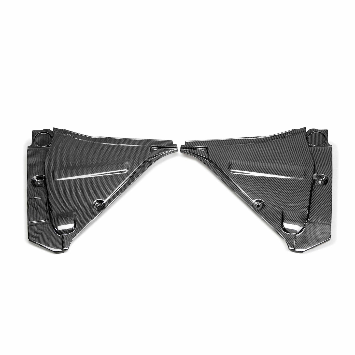 2009-2011 NISSAN GTR R35 Carbon Fiber COOLING PANEL SET (3-piece)