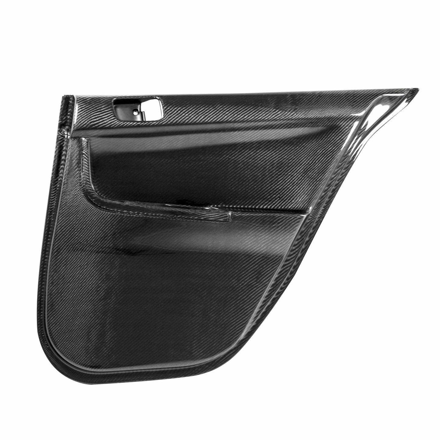 2008-2015 MITSUBISHI LANCER EVO X Carbon Fiber DOOR PANELS (REAR) (Pair)