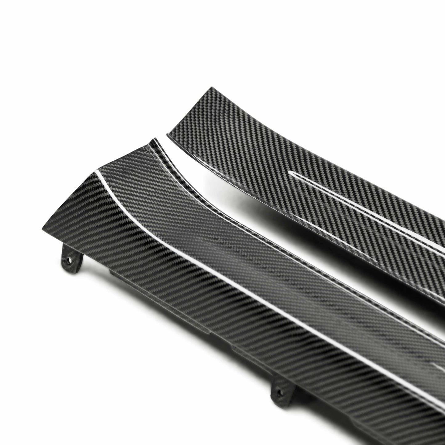 2009-2010 NISSAN GTR R35 OE Carbon Fiber DOOR SILLS (Pair)