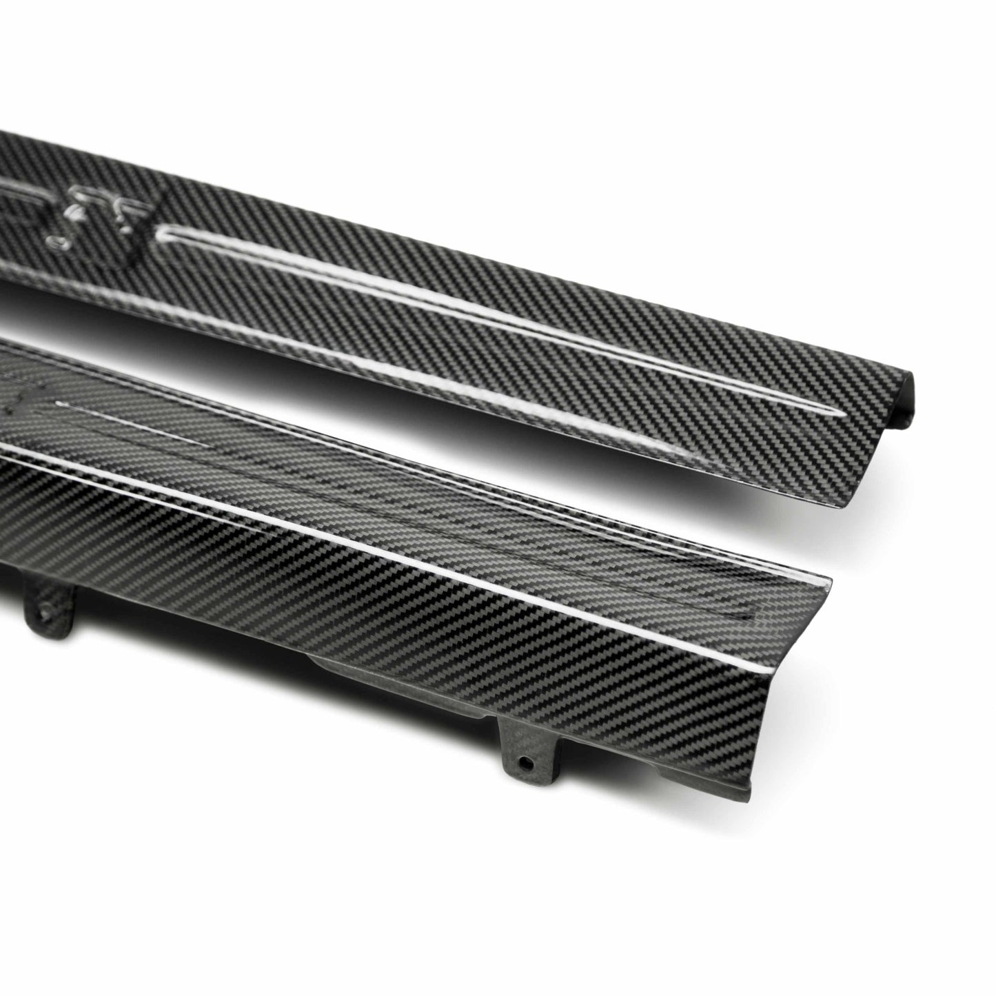 2009-2010 NISSAN GTR R35 OE Carbon Fiber DOOR SILLS (Pair)