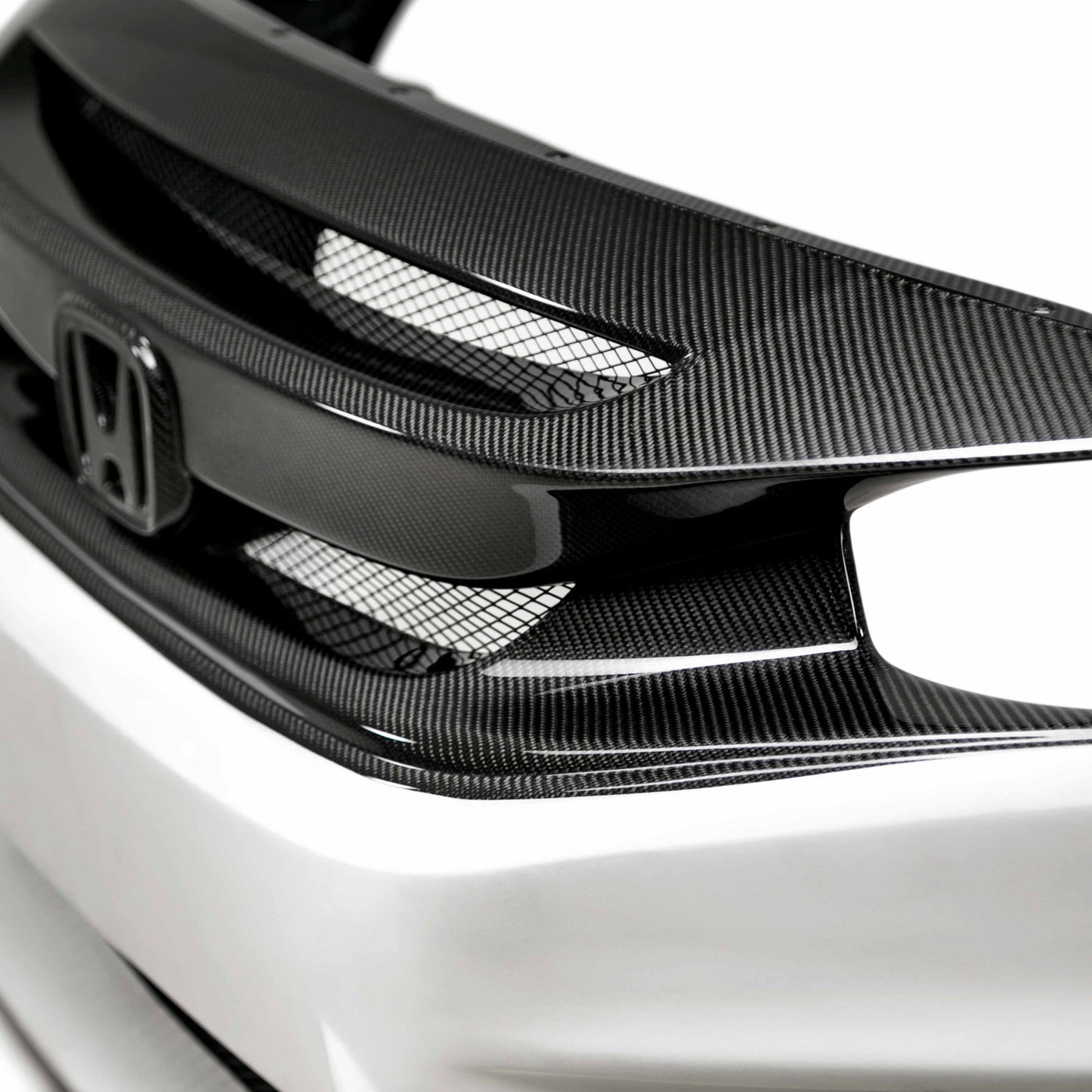 2016-2020 HONDA CIVIC 4DR TT Carbon Fiber FRONT BUMPER